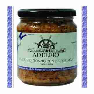 Scaglie di Tonno con Peperoncino all'Olio di Oliva - Adelfio