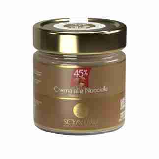 Crema alla nocciola(45%) 200gr