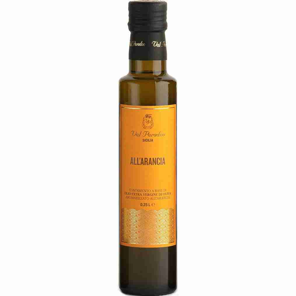 Olio aromatizzato all’Arancia Val Paradiso – 0,25 L