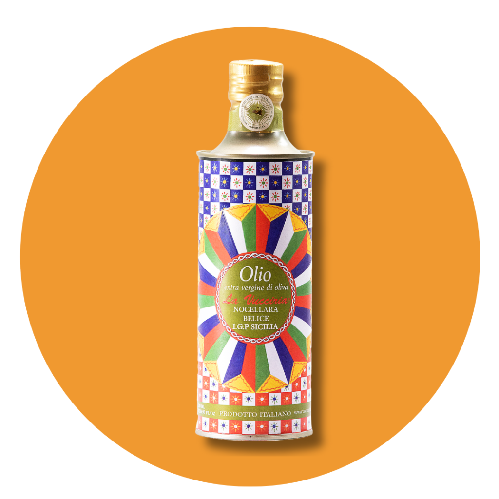 OLIO EXTRAVERGINE DI OLIVA IGP SICILIA NOCELLARA DEL BELICE 500ml.