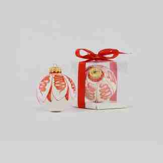 Palla di Natale in ceramica Mael