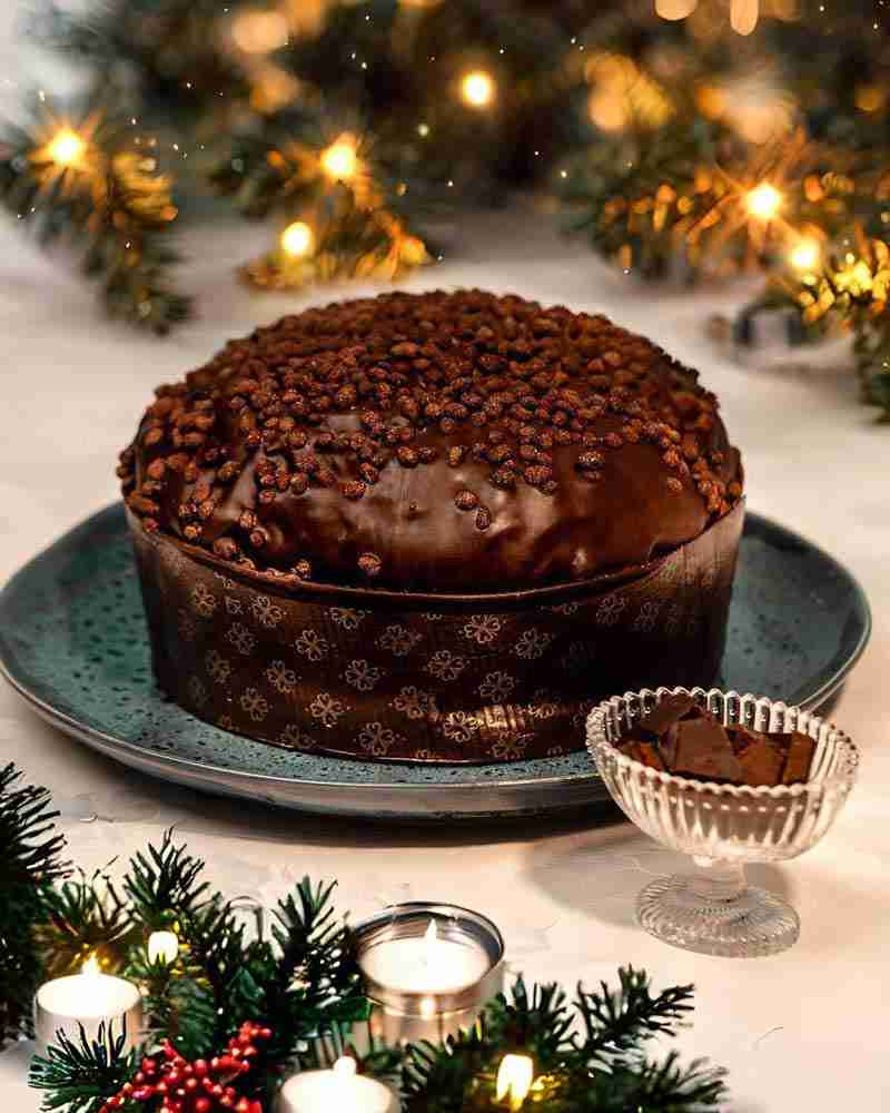 Panettoni Artigianali con Cioccolato di Modica IGP – THEOBROMÀS – BOX 2×1
