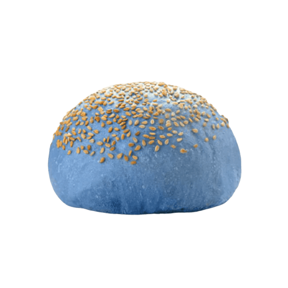 Light blue burger bun semi di Sesamo 75g