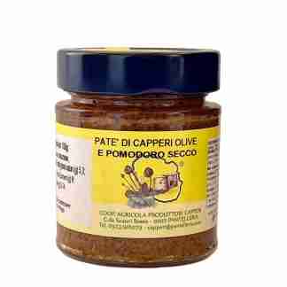 Patè capperi olive e pomodori Secchi 125 g
