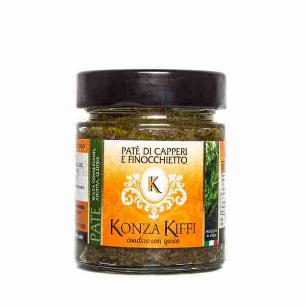 Patè di capperi e finocchietto 125g