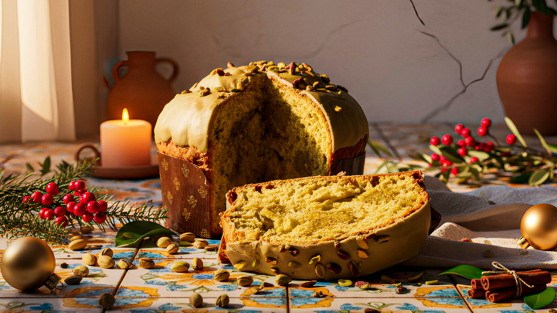 Panettone Pistacchio