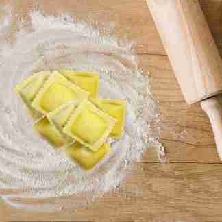 Ravioli ricotta e spinaci