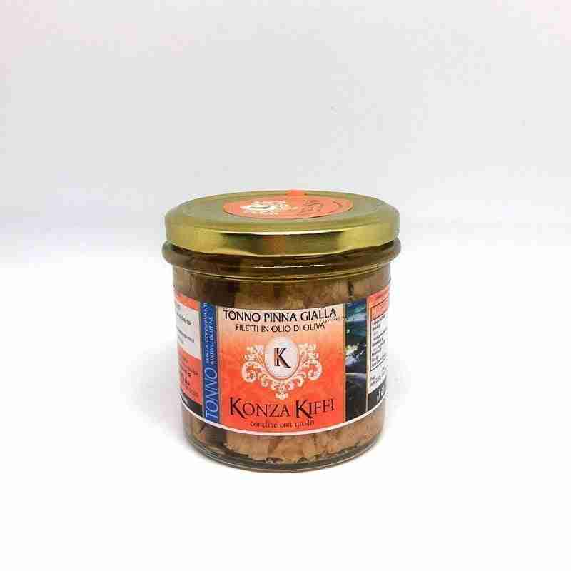 Tonno Pinna Gialla in olio d’oliva