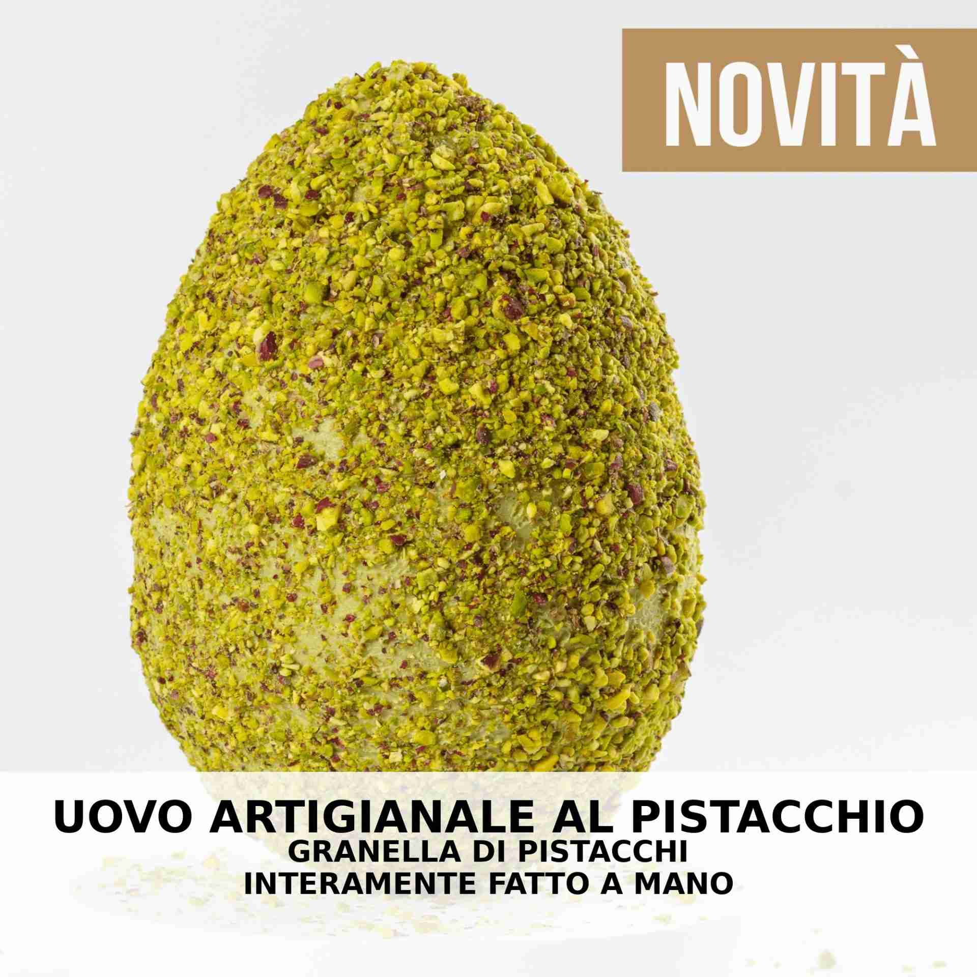 Uovo di Pasqua Artigianale al Pistacchio 450g
