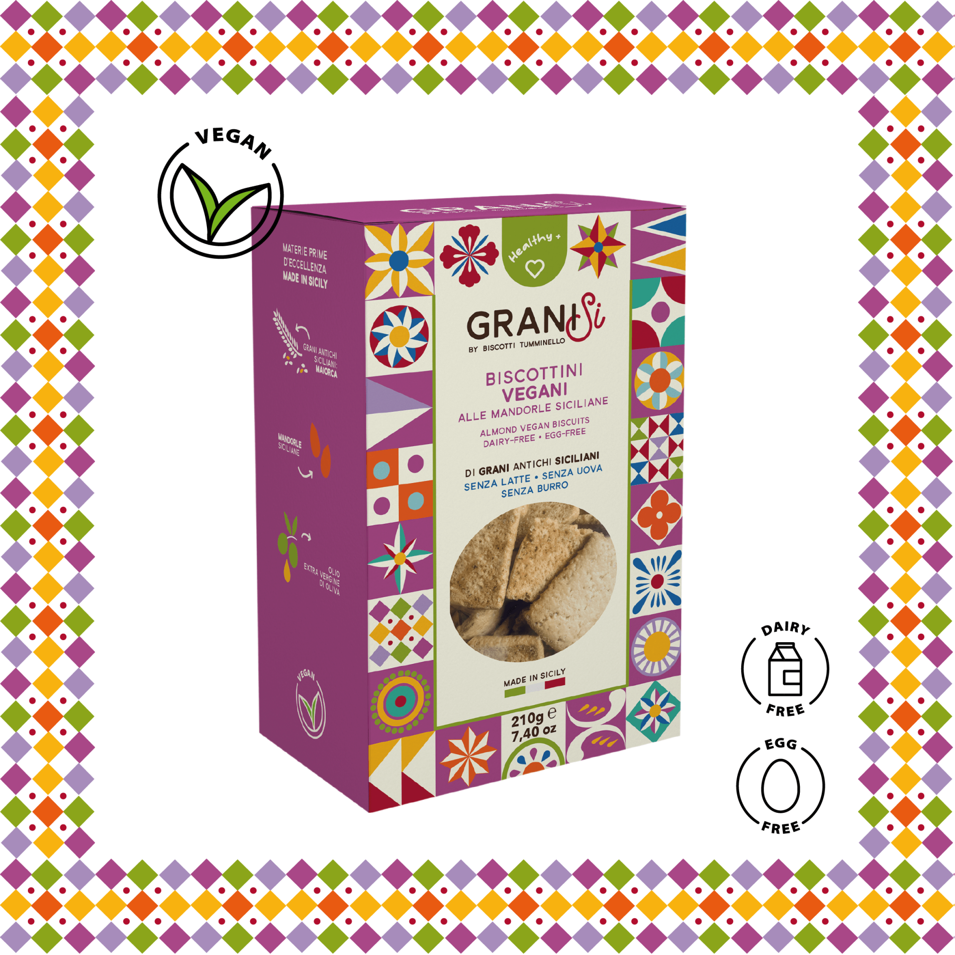 Biscottini Vegani alle mandorle – Healthy +